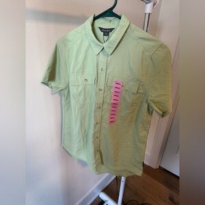 NEW WITH TAGS Eddie Bauer Women's Short Sleeve UPF 50+ Adventure Top SIZE S